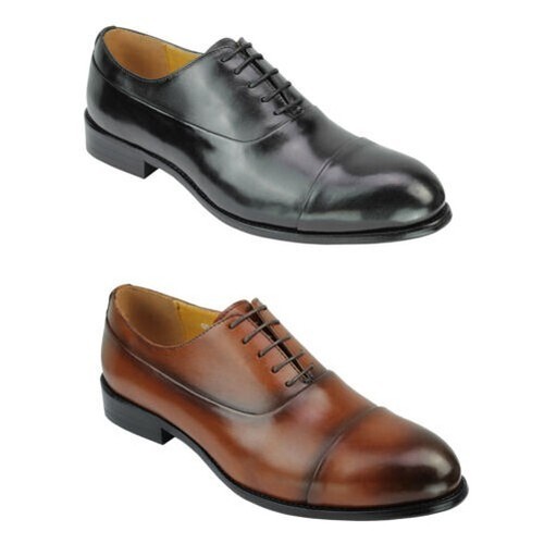 Rétro hommes cuir véritable - cuir,
